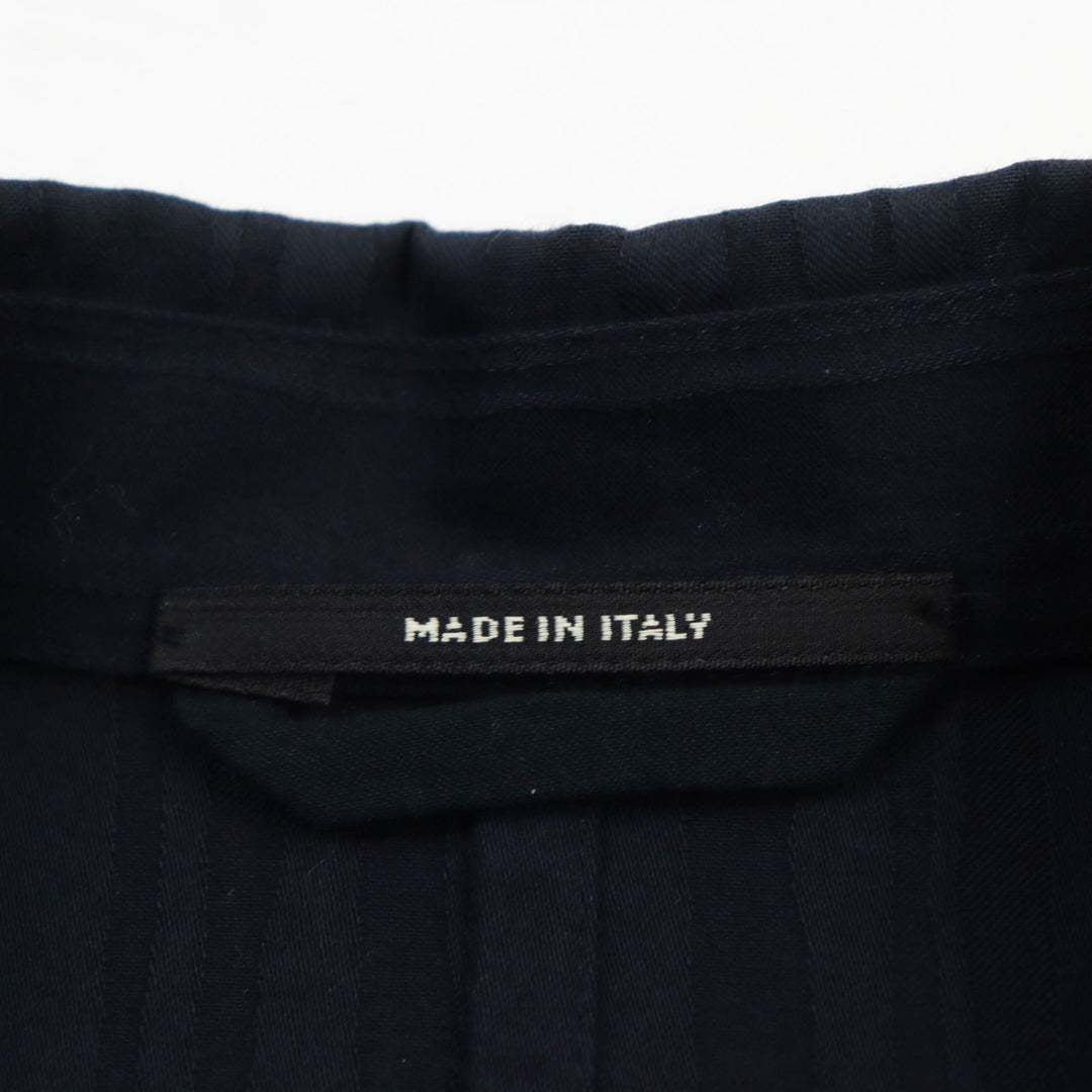 HERMES tailored jacket Main: 97% cotton, Main: 3% polyurethane black mens 46 Used Authentic