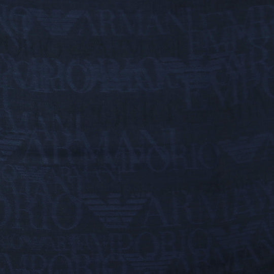 EMPORIO ARMANI Stall Main: 65% wool, Main: 35% rayon Dark navy mens Used Authentic