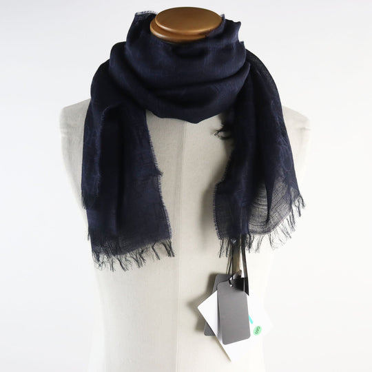 EMPORIO ARMANI Stall Main: 65% wool, Main: 35% rayon Dark navy mens Used Authentic