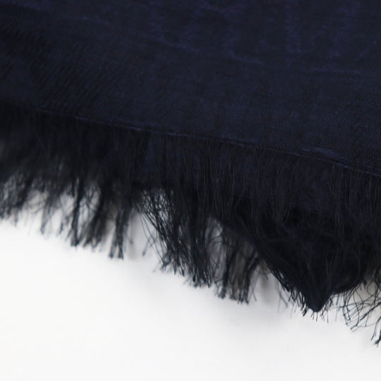 EMPORIO ARMANI Stall Main: 65% wool, Main: 35% rayon Dark navy mens Used Authentic