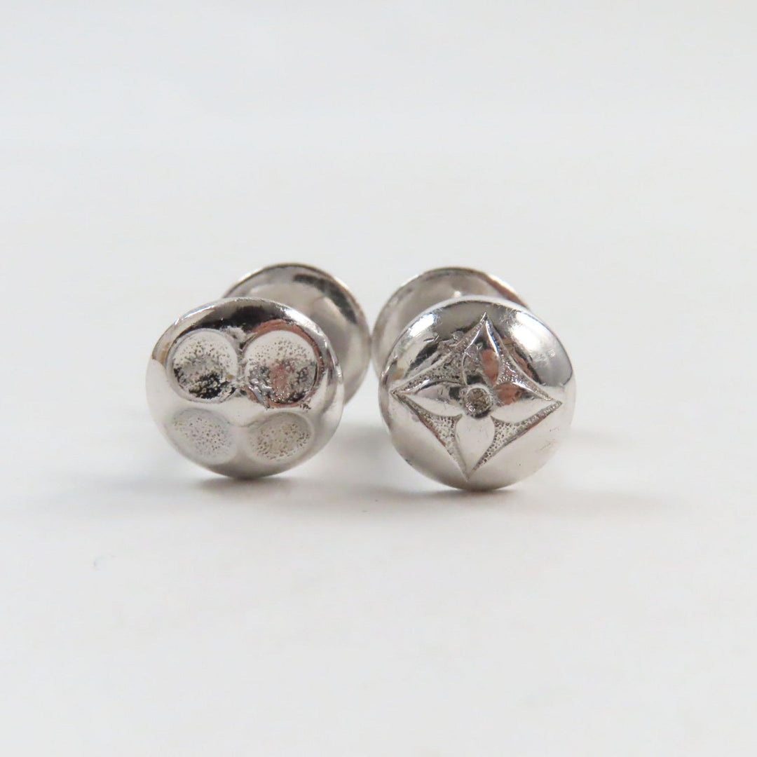 LOUIS VUITTON cuffs M30976 Main�FSV925 Silver Boutong de Manchette mens Used Authentic