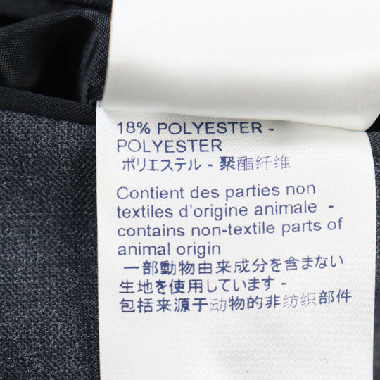 LOUIS VUITTON suit HGCF7W Outer: 78% wool, Outer: 22% silk, Lining: 58% cupra, Lining: 24% rayon, Lining: 18% polyester gray mens 50 Used Authentic