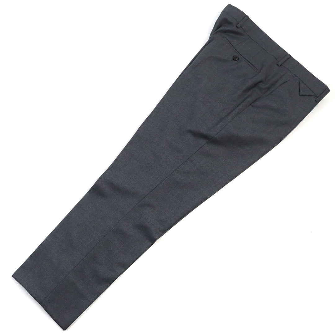 LOUIS VUITTON suit HGCF7W Outer: 78% wool, Outer: 22% silk, Lining: 58% cupra, Lining: 24% rayon, Lining: 18% polyester gray mens 50 Used Authentic