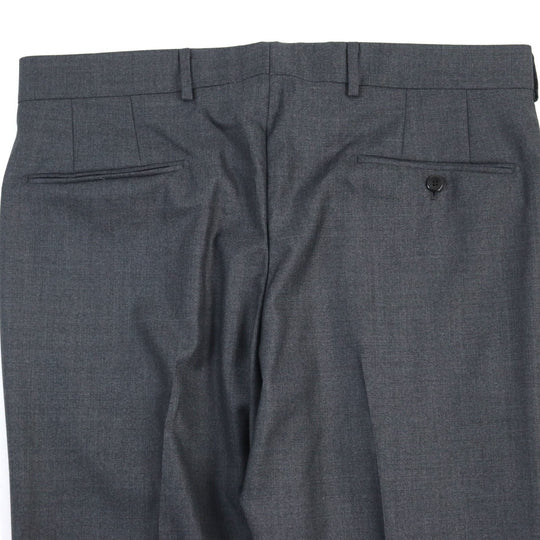 LOUIS VUITTON suit HGCF7W Outer: 78% wool, Outer: 22% silk, Lining: 58% cupra, Lining: 24% rayon, Lining: 18% polyester gray mens 50 Used Authentic