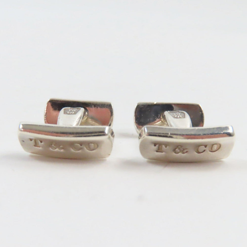 TIFFANY&Co. cuffs Main: SV925 Silver 1837 mens Used Authentic
