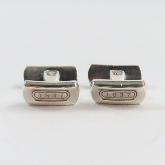 TIFFANY&Co. cuffs Main: SV925 Silver 1837 mens Used Authentic