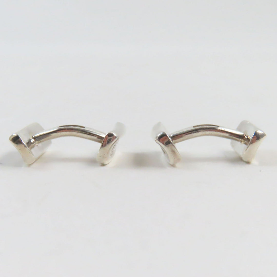 TIFFANY&Co. cuffs Main: SV925 Silver 1837 mens Used Authentic