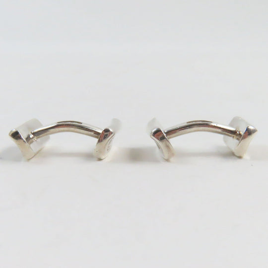 TIFFANY&Co. cuffs Main: SV925 Silver 1837 mens Used Authentic