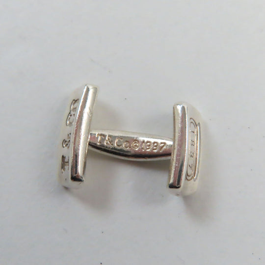 TIFFANY&Co. cuffs Main: SV925 Silver 1837 mens Used Authentic
