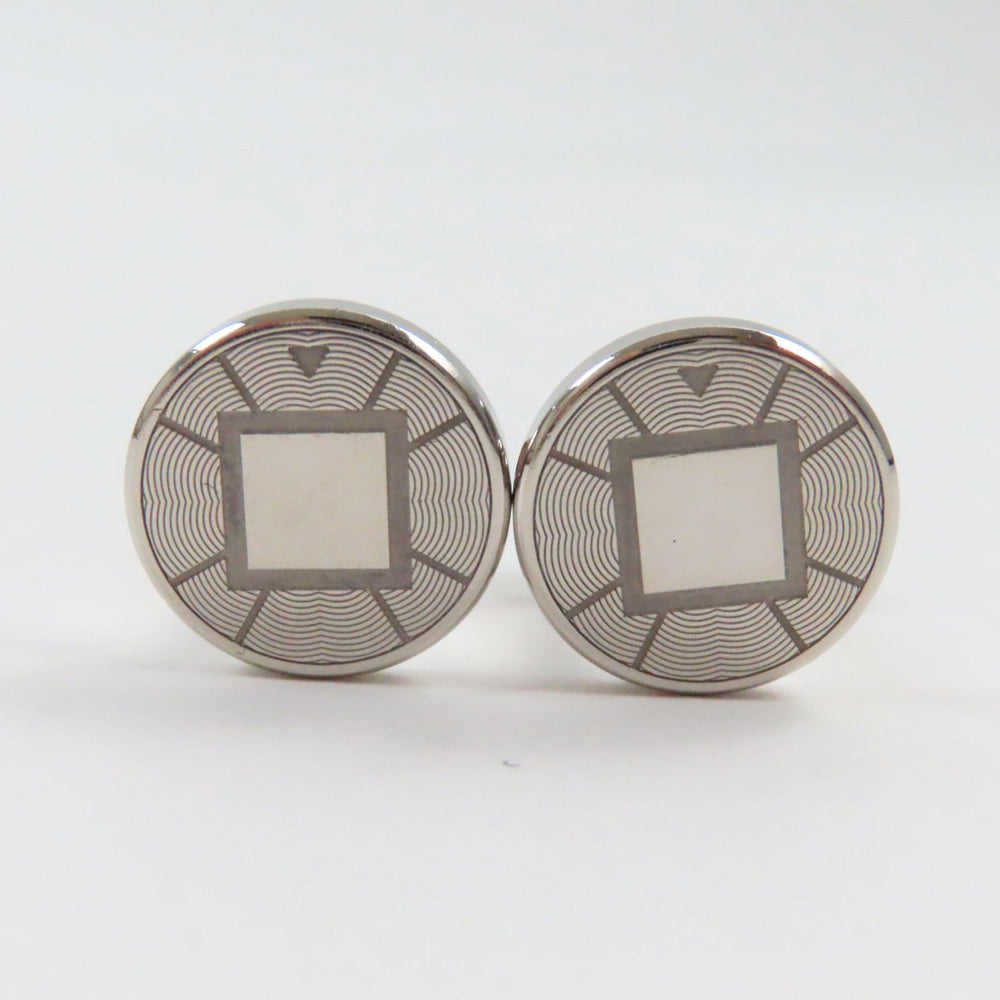 CARTIER cuffs Main�FAG925 Silver mens Used Authentic