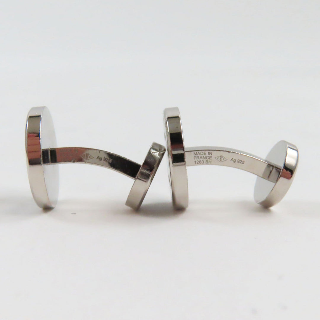 CARTIER cuffs Main�FAG925 Silver mens Used Authentic