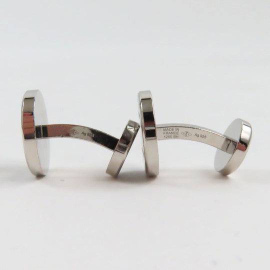 CARTIER cuffs Main�FAG925 Silver mens Used Authentic
