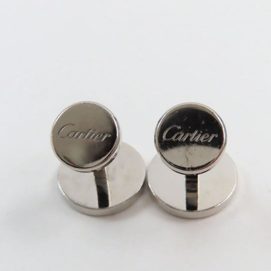 CARTIER cuffs Main�FAG925 Silver mens Used Authentic