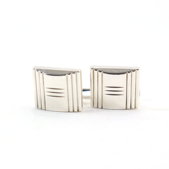 HERMES cuffs Main�FAG925 Silver mens Used Authentic