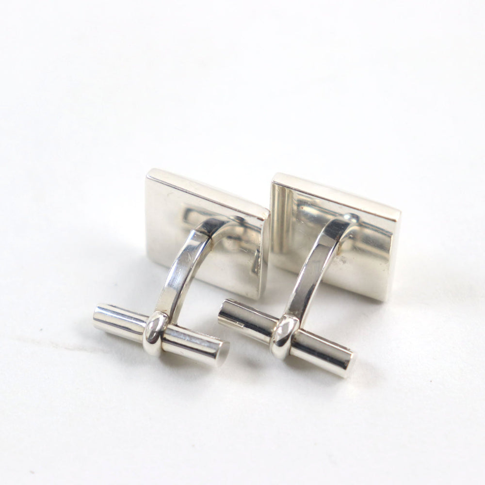HERMES cuffs Main�FAG925 Silver mens Used Authentic