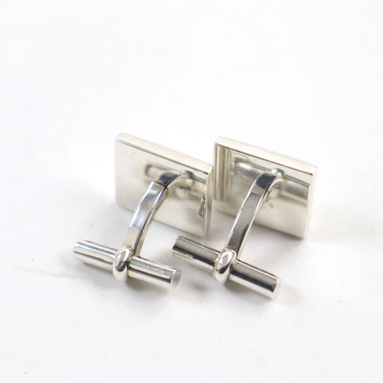 HERMES cuffs Main�FAG925 Silver mens Used Authentic