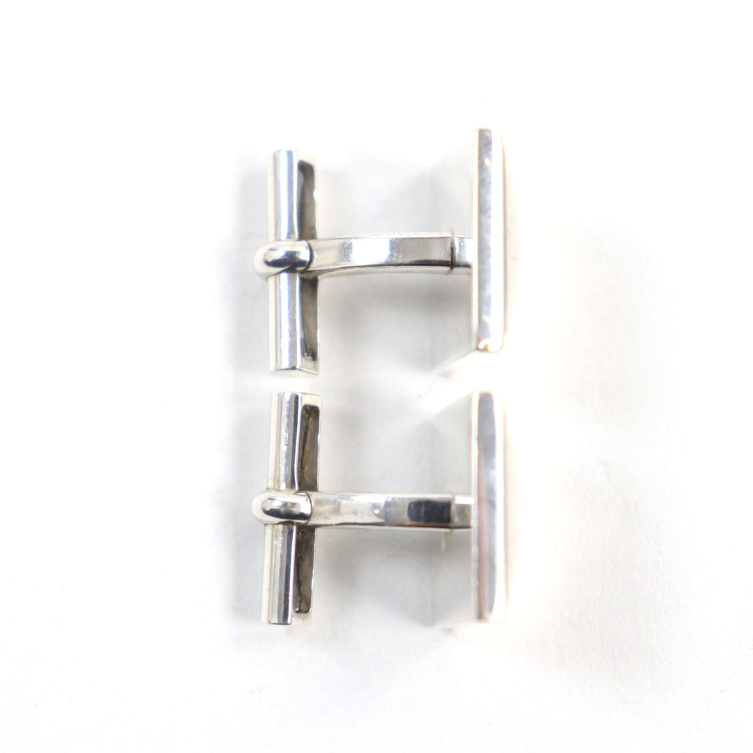 HERMES cuffs Main�FAG925 Silver mens Used Authentic