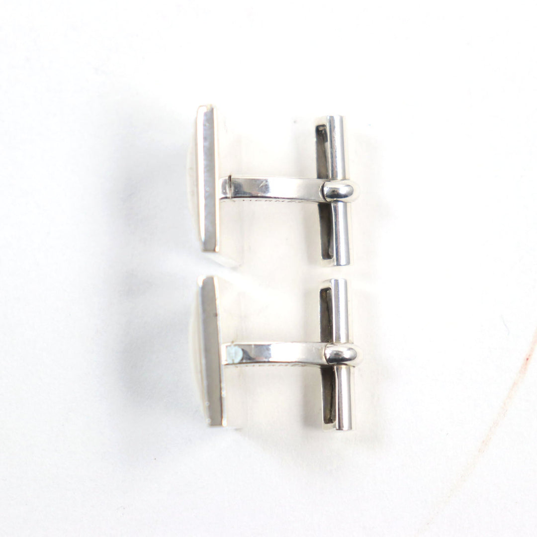 HERMES cuffs Main�FAG925 Silver mens Used Authentic