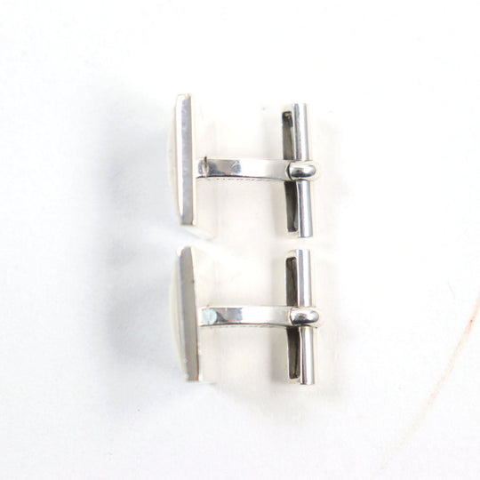HERMES cuffs Main�FAG925 Silver mens Used Authentic