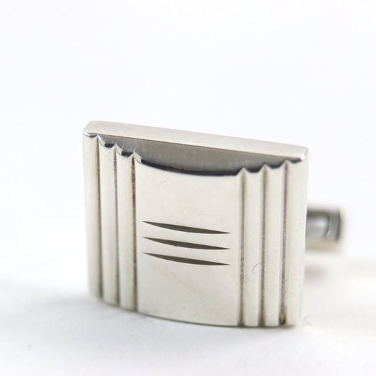 HERMES cuffs Main�FAG925 Silver mens Used Authentic