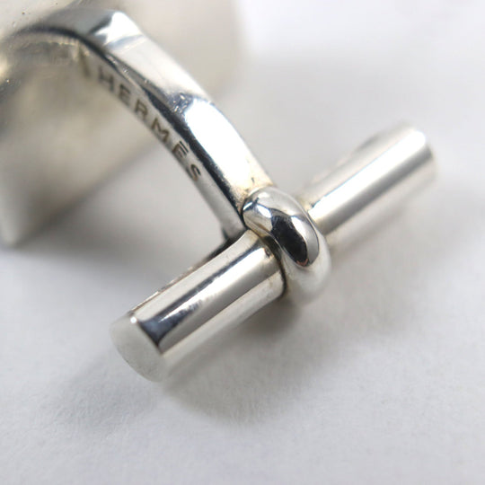 HERMES cuffs Main�FAG925 Silver mens Used Authentic