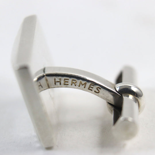 HERMES cuffs Main�FAG925 Silver mens Used Authentic