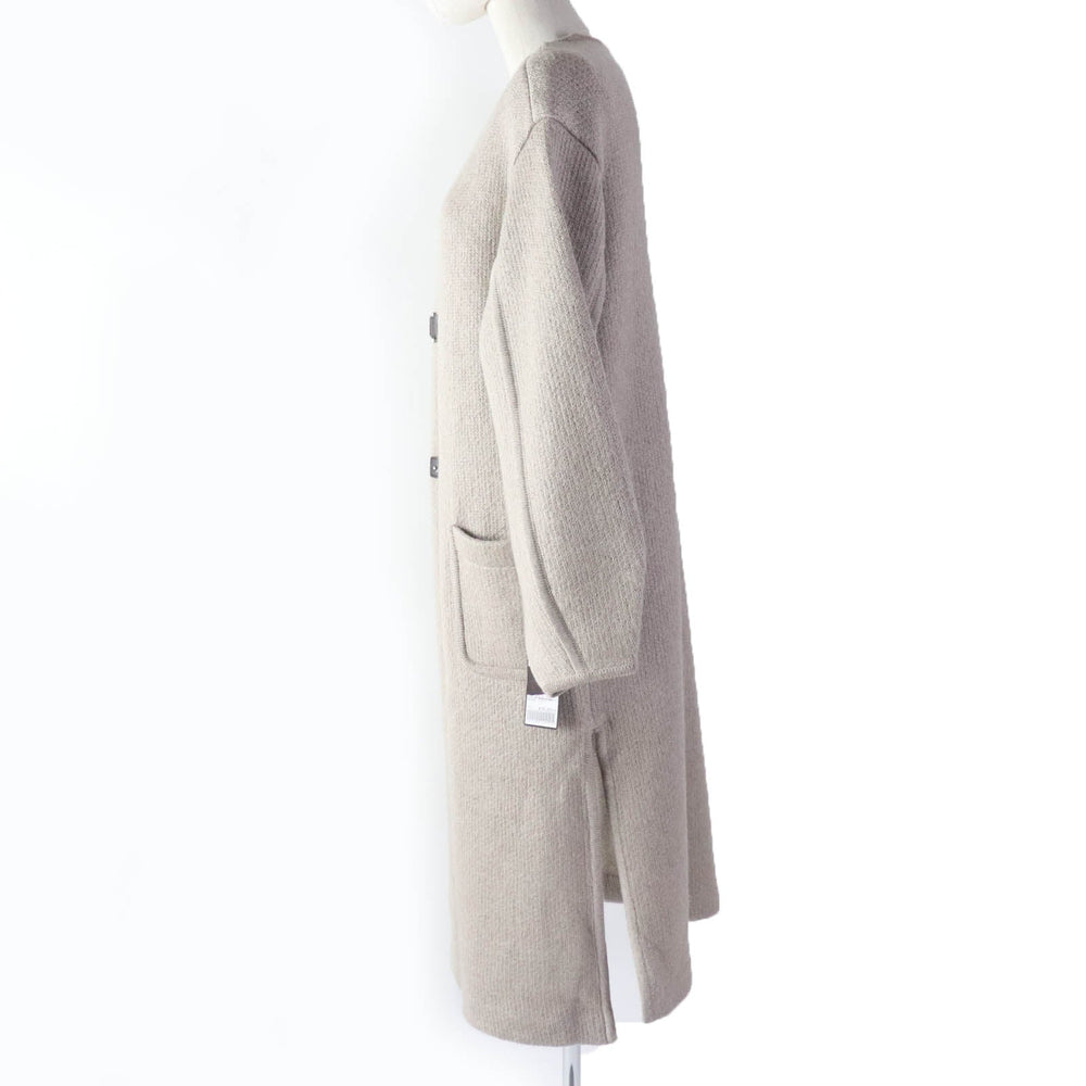 FOXEY cardigan 39196 Main: 38% wool, Main: 36% mohair, Main: 26% silk beige Women F Used Authentic