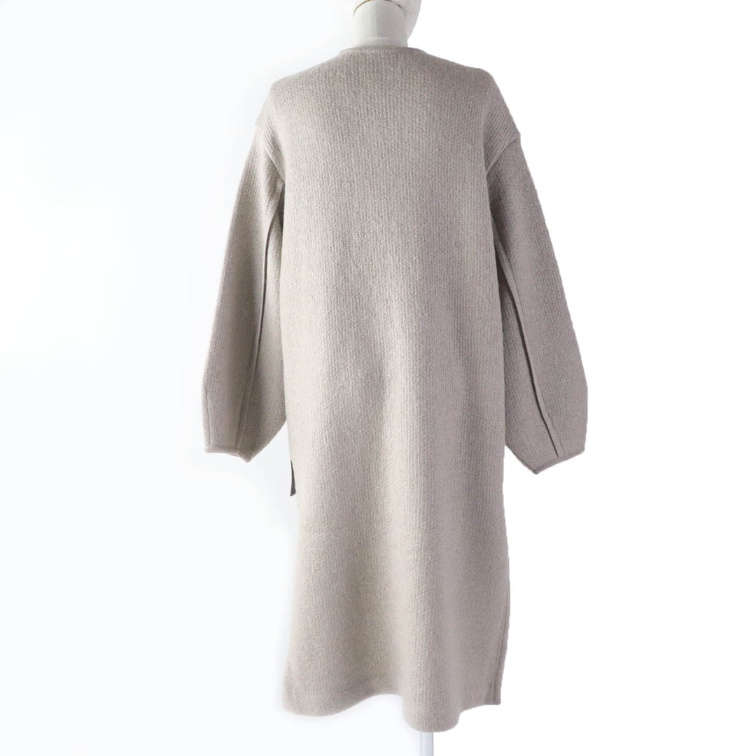 FOXEY cardigan 39196 Main: 38% wool, Main: 36% mohair, Main: 26% silk beige Women F Used Authentic