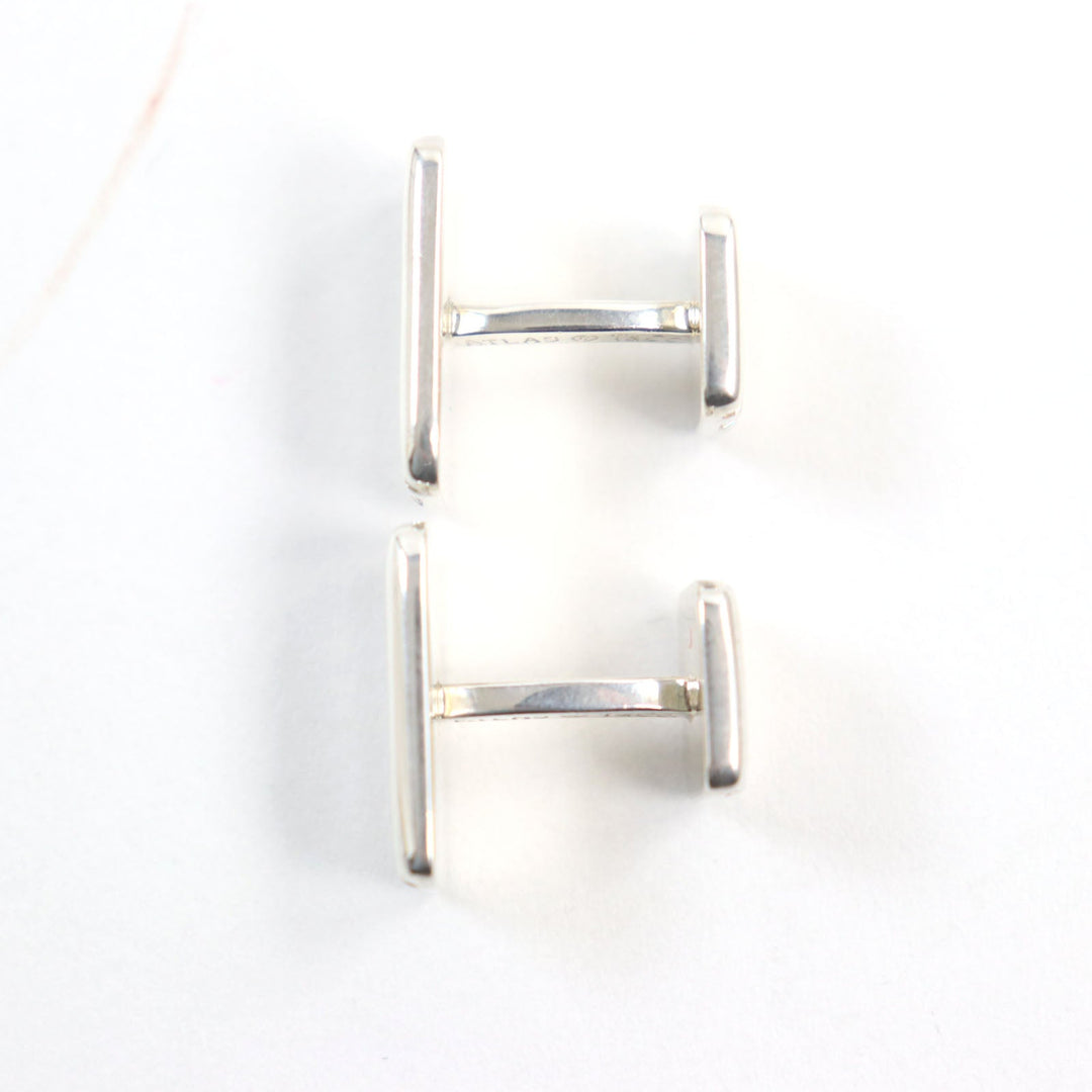 TIFFANY&Co. cuffs Main: SV925 Silver ATLAS mens Used Authentic