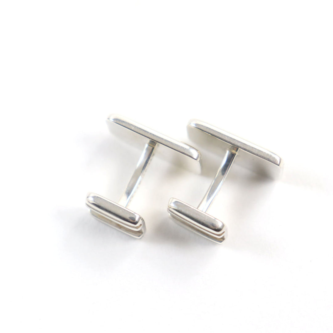 TIFFANY&Co. cuffs Main: SV925 Silver ATLAS mens Used Authentic