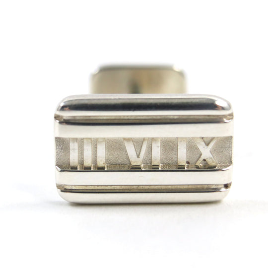 TIFFANY&Co. cuffs Main: SV925 Silver ATLAS mens Used Authentic