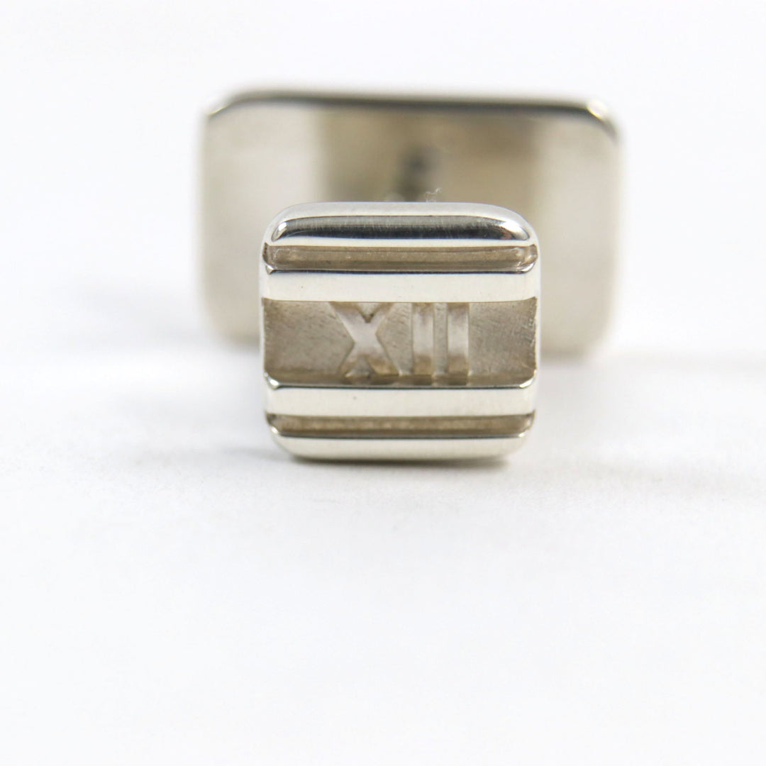 TIFFANY&Co. cuffs Main: SV925 Silver ATLAS mens Used Authentic