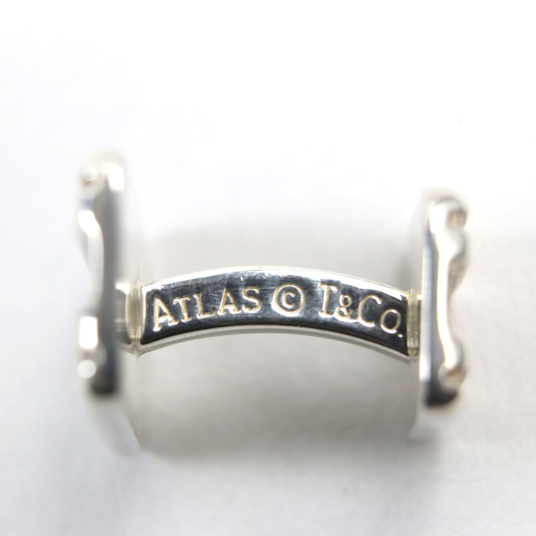 TIFFANY&Co. cuffs Main: SV925 Silver ATLAS mens Used Authentic
