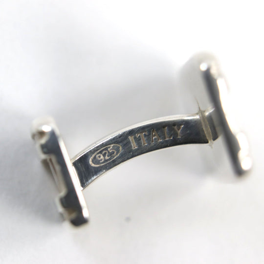 TIFFANY&Co. cuffs Main: SV925 Silver ATLAS mens Used Authentic