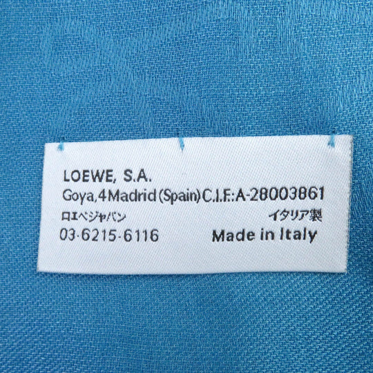 LOEWE Stall Main: 56% wool, Main: 34% silk, Main: 10% cashmere Light blue Women Used Authentic