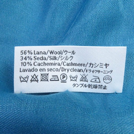 LOEWE Stall Main: 56% wool, Main: 34% silk, Main: 10% cashmere Light blue Women Used Authentic