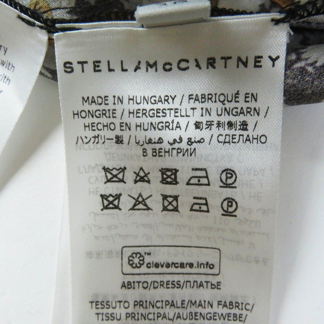 Stella McCartney one piece Outer: 100% silk, Part: 100% cotton Multi Women 38 Used Authentic