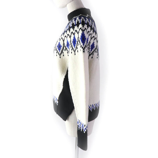 Alexander McQueen knit 710207 wool multicolor WOOL FAIR ISLE Knit Women XS Used Authentic