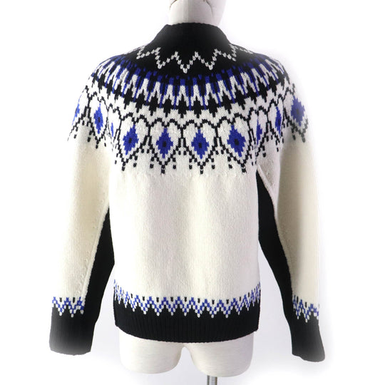 Alexander McQueen knit 710207 wool multicolor WOOL FAIR ISLE Knit Women XS Used Authentic