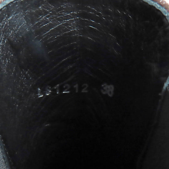 LOUIS VUITTON short boots 1AABB7 Main: Leather black Bobur Line Ankle Boots Women 38 Used Authentic