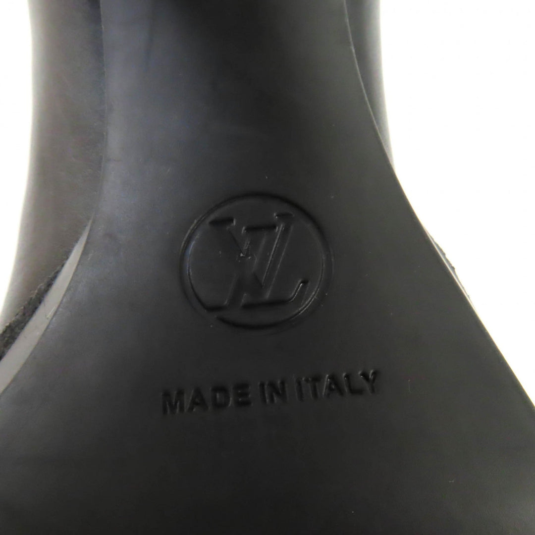 LOUIS VUITTON short boots 1AABB7 Main: Leather black Bobur Line Ankle Boots Women 38 Used Authentic