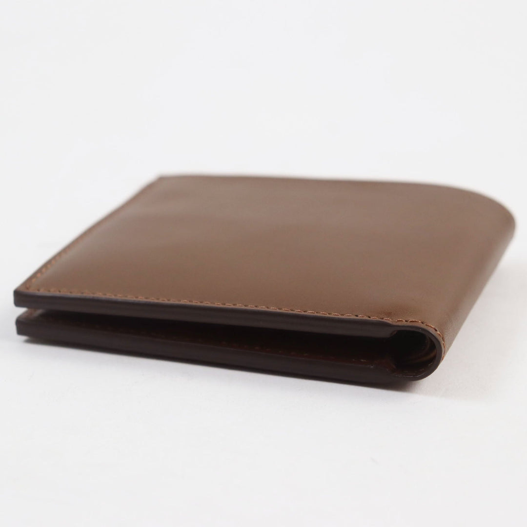 EDWARD GREEN Bifold Wallet Main: Leather Dark Brown, DARK OAK HIP WALLET mens Used Authentic