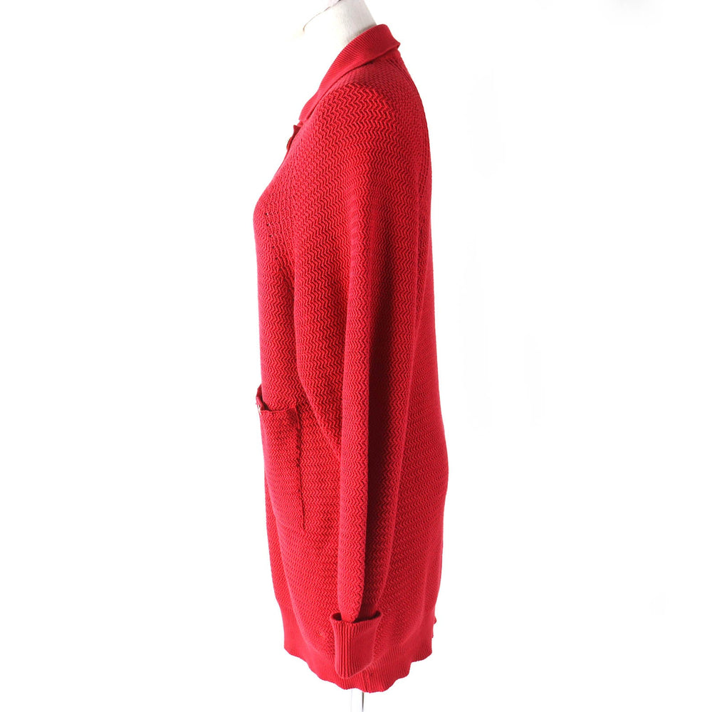 CHANEL one piece Main: 100% cotton Red Women Approximately S to M size Used Authentic