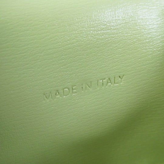 JIL SANDER Tri-fold wallet Main: Leather Aqua green BABY WALLET Women Used Authentic