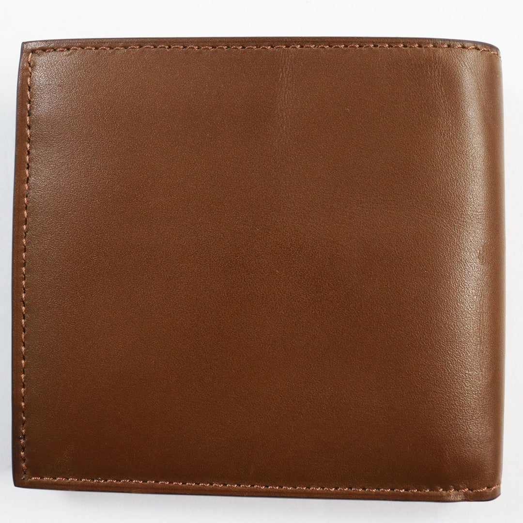 EDWARD GREEN Bifold Wallet Main: Leather Dark Brown, DARK OAK HIP WALLET mens Used Authentic