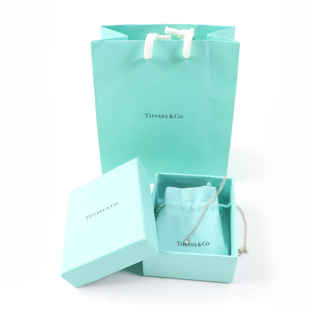 TIFFANY&Co. Necklace Main: AG925, Part: Diamond Silver By the yard El Saperetti Women Used Authentic