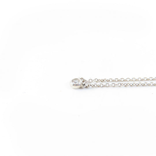 TIFFANY&Co. Necklace Main: AG925, Part: Diamond Silver By the yard El Saperetti Women Used Authentic