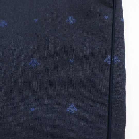 GUCCI Pants 552576 Main: 100% wool, Part: 100% cotton, Part: 100% polyester, Lining: 100% cotton Navy mens 48 Used Authentic