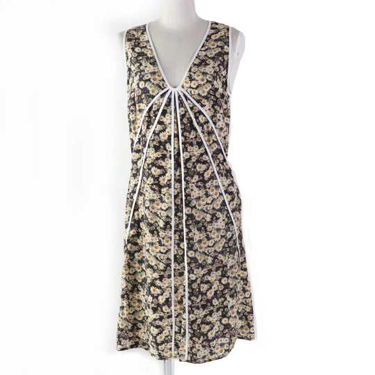 Stella McCartney one piece Main: 100% silk, Part: 100% cotton multicolor Women 40 Used Authentic