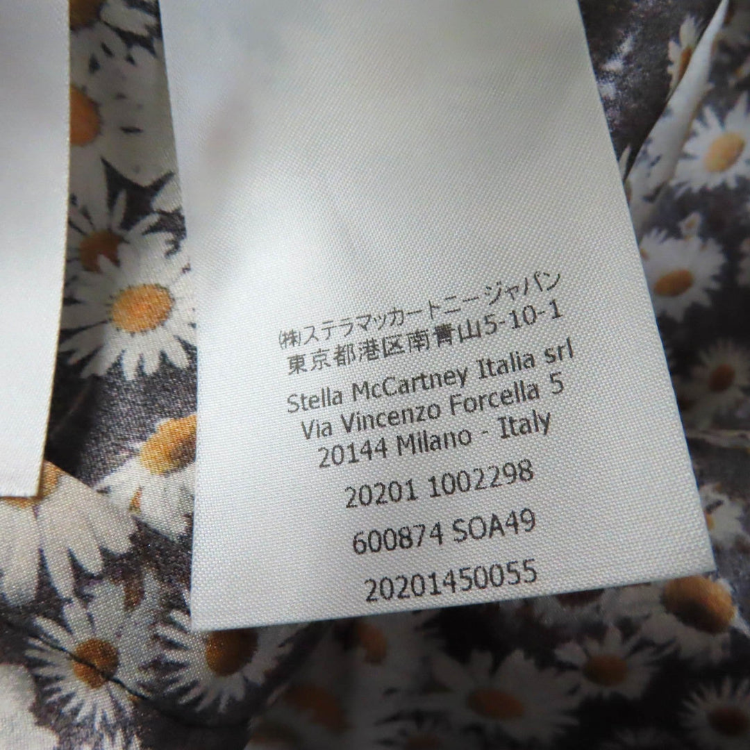 Stella McCartney one piece Main: 100% silk, Part: 100% cotton multicolor Women 40 Used Authentic